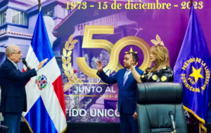 PLD juramenta a Escoto y a Leddys Vásquez en su Comité Político