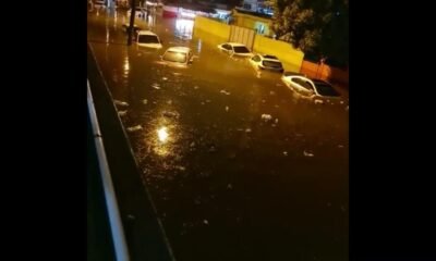 Inundación por tormenta tropical.