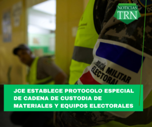 JCE establece protocolo especial de cadena de custodia de materiales y equipos electorales