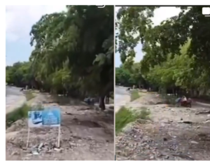 Residentes del Residencial Juan Rafael Exigen Solución Inmediata a Problemas Viales y de Aguas Residuales