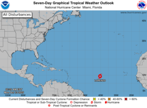 Se forma la tormenta tropical Lorenzo; Indomet pronostica lluvias en algunas provincias
