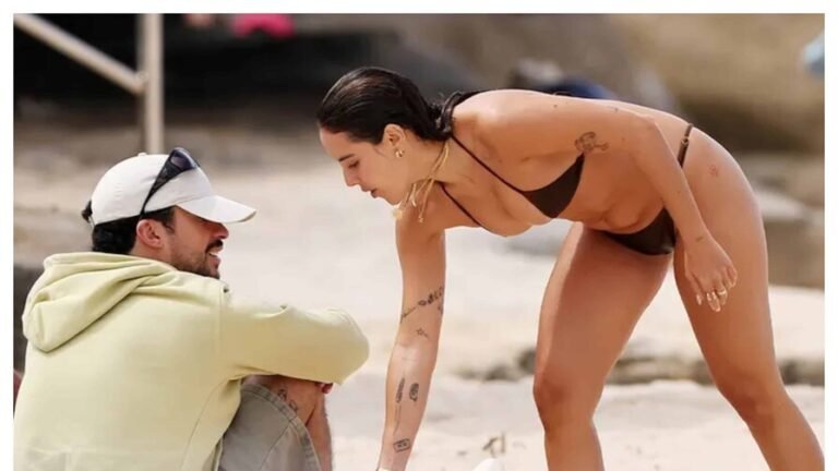 Bad Bunny y Gabriela Berlingeri son captados durante una escapada en la playa
