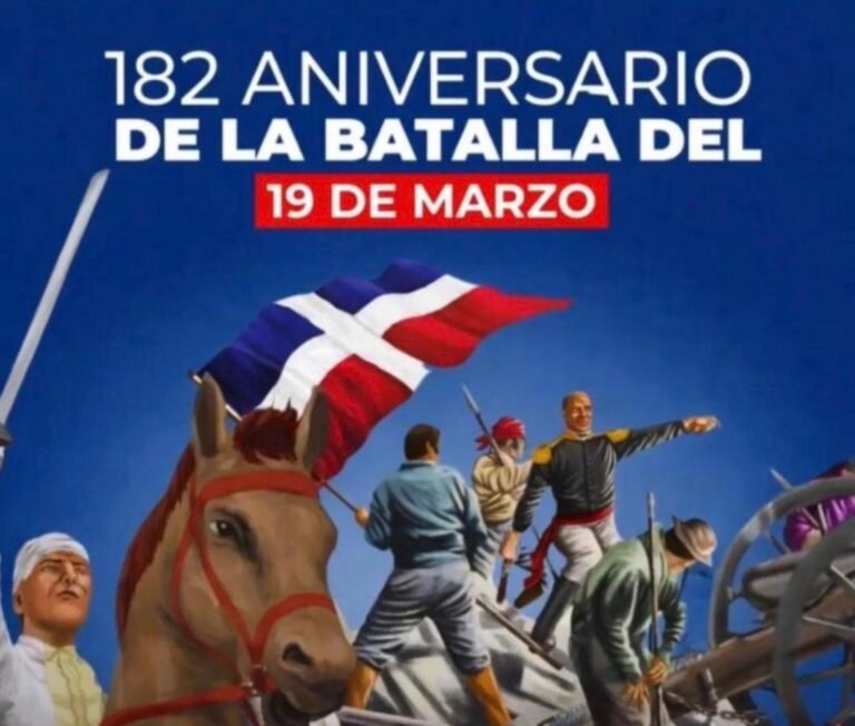 República Dominicana conmemora el 182 aniversario de la Batalla del 19 de Marzo