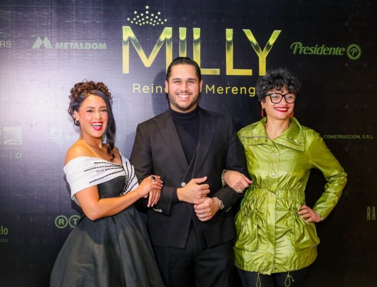 Realizan gala premier de “Milly, Reina del Merengue”