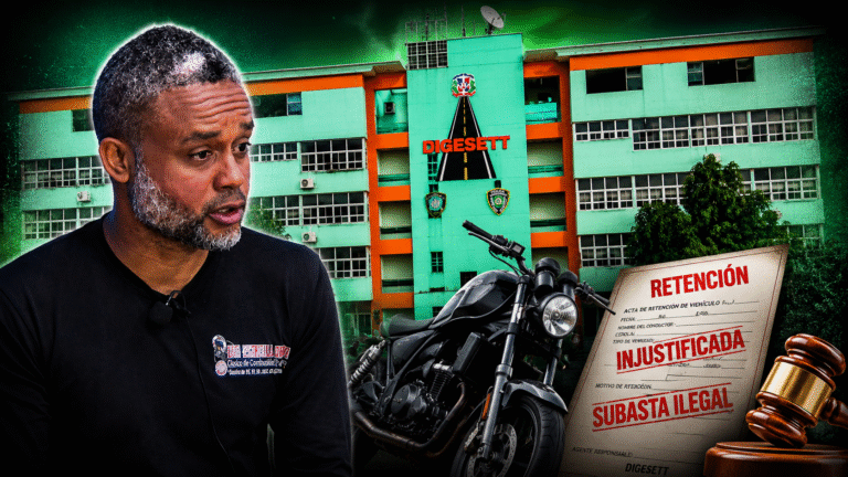 Denuncian subasta ilegal de motocicleta tras retención irregular a ciudadano con papeles al día