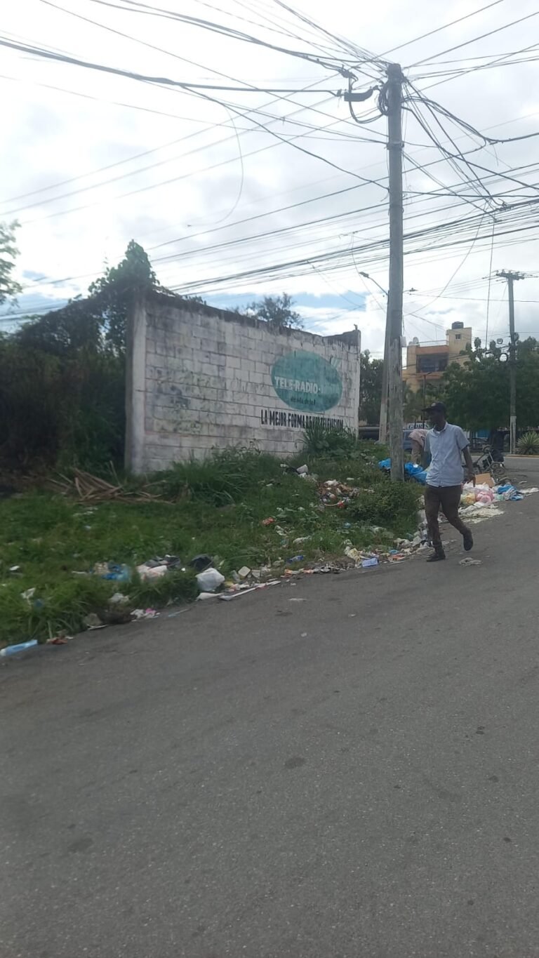 Basurero en Los Palmares, Santo Domingo Norte genera preocupación entre residentes por contaminación y malos olores