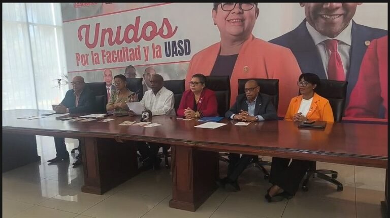 Candidatas a la Facultad de Ciencias Económicas y Sociales de la UASD anuncian programa de gestión en conjunto